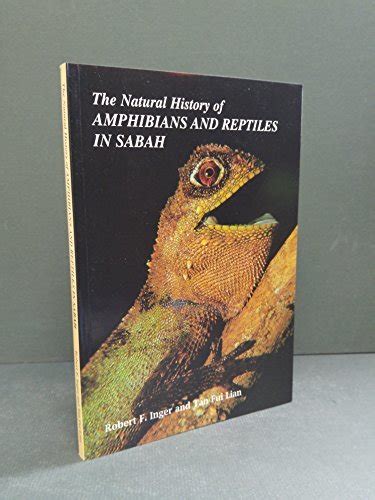 Book cover: The Natural history of amphibians and reptiles in Sabah
